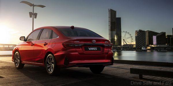 Toyota Vios rear