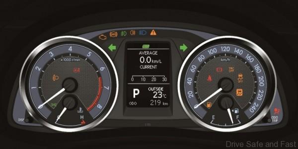 Toyota Optitron Meter Combination & MID