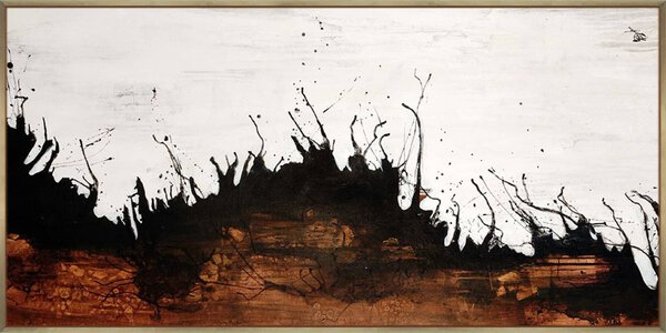 Give or Take II - Canvas Gallery Champagne