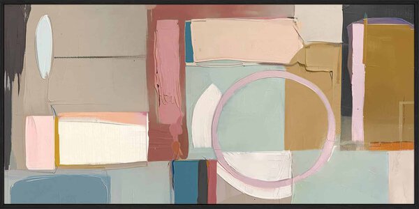 Perspectives of Abstract - Canvas Gallery Black