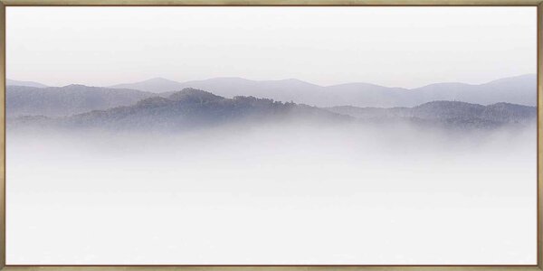 Mountain Tops, Appalachia - Canvas Gallery Champagne