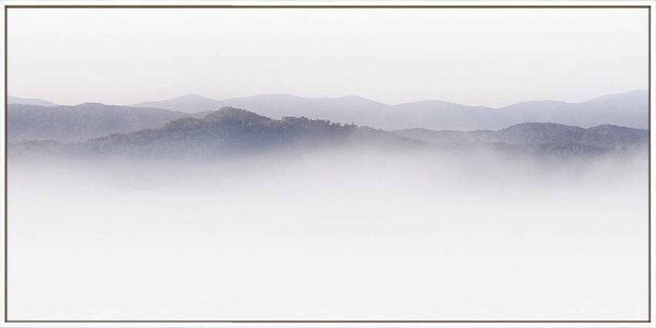 Mountain Tops, Appalachia - Canvas Gallery White