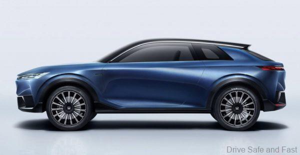 Honda SUV e:concept side view exterior