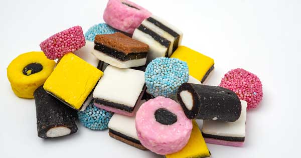 Liquorice sweets