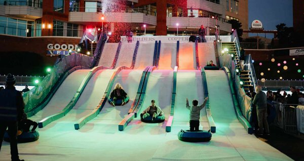 Snow Stack ( Industrial ) rental for events in Los Angeles, Orange County, and nationwide