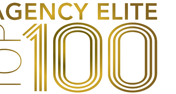 Logo for Top 100 Agency Elite