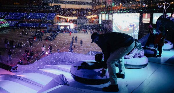 Snow Stack ( Industrial ) rental for events in Los Angeles, Orange County, and nationwide
