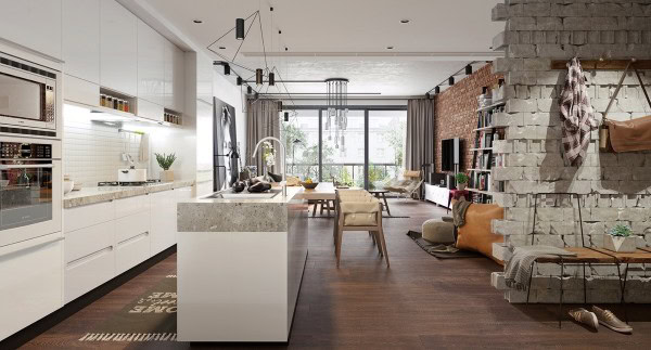 distressed-cinderblock-wall-600x323-1 distressed-cinderblock-wall-600x323-1 nordic interior design 10 Apartments That Show Off The Beauty Of Nordic Interior Design distressed cinderblock wall 600x323 1