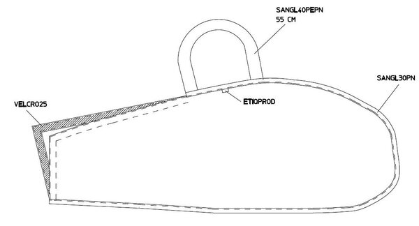 HOUSSE SAFRAN FINN MATELASSEE