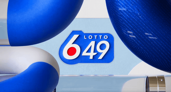 Lotto 6/49 logo with balls