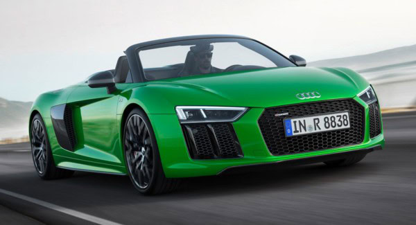 Audi R8 V10 Spyder появился в варианте Plus Audi R8 V10 Spyder появился в варианте Plus