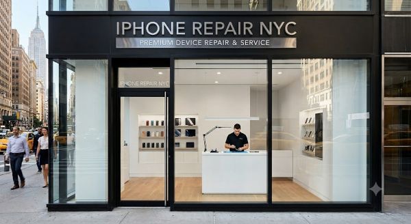 shatterd iphone screen nyc