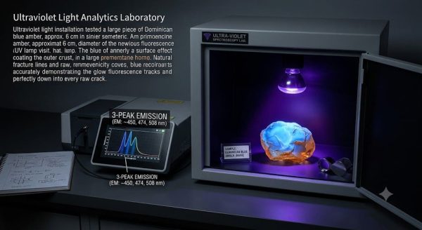 How to Authenticate Dominican Blue Amber Using UV Light Spectra