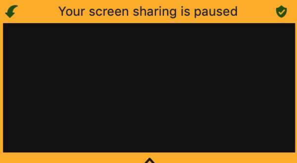 Your Screen Sharing is Paused