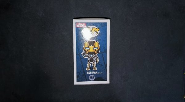 Figurine Funko Pop / Iron Man "Model 39" N°555 / Marvel / Glows In The Dark Spécial édition