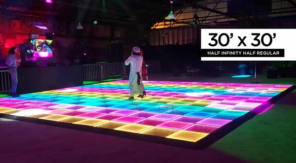 Led Dance Floor Rental rental for events in Los Angeles, Orange County, and nationwide