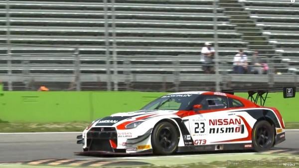Nissan GT-R NISMO GT3s demonstrate good pace at Monza in first r