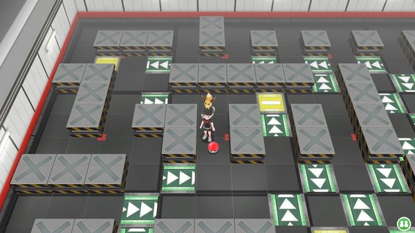 【ポケモンレッツゴー ピカブイ攻略】『ロケット団アジト』の移動パネルの仕掛けのマップ・地下3階の正解ルート