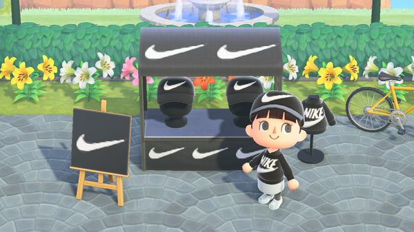 【あつ森】マイデザイン『NIKE』（ナイキ）【ロゴマーク/帽子/パーカー】