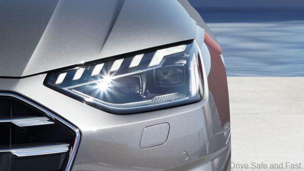 2019 Audi A4 daytime running light headlight