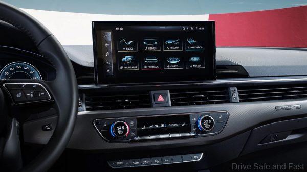 2019 Audi A4 infotainment