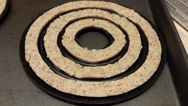 Vegan Kransekake - A traditional Norwegian almond ring cake