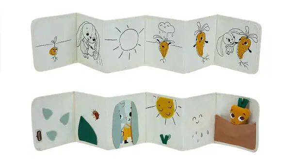 Tiny Love - Jardin de l'aventure premier livre recto verso