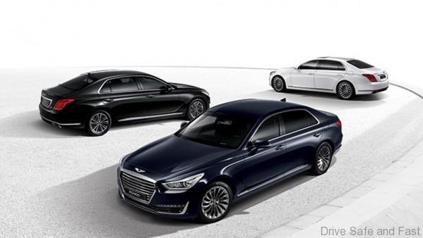 Genesis first vehicle as an independent brand