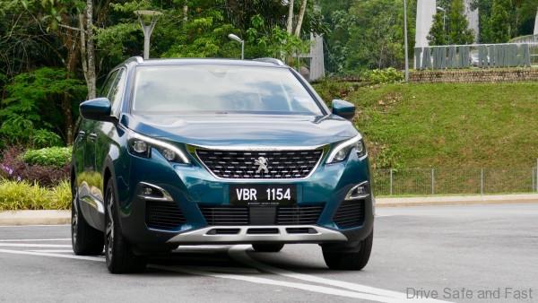 Peugeot 5008 design Malaysia spec front shot