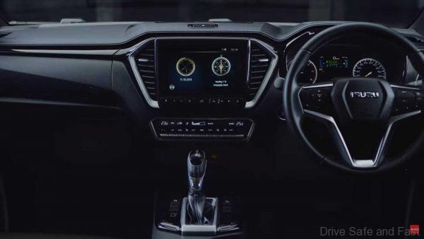 Isuzu D-MAX 2020_new dashboard