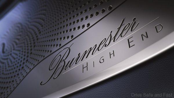 Mercedes-Benz Burmester audio unit