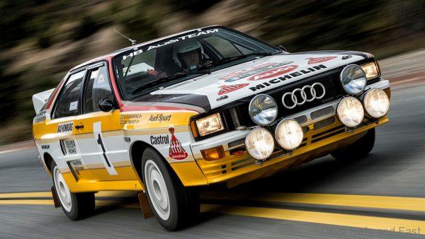 Audi Coupe Quattro racing