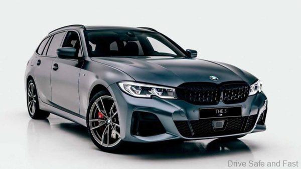 BMW M340i xDrive Touring_side view