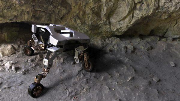 Hyundai TIGER X-1 Robot_moving side ways