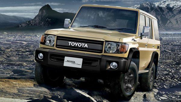 Land Cruiser 70 Australian 70th anniversary model exterior