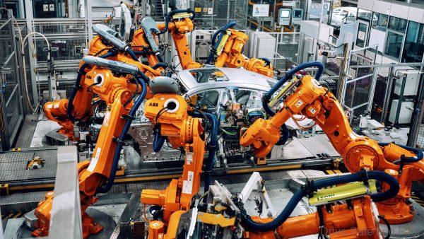 BMW factory production