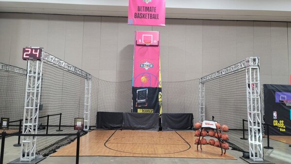 Half Court Shot rental for events in Los Angeles, Orange County, and nationwide