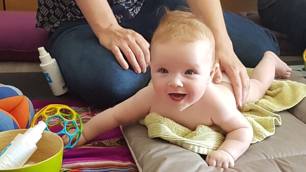 Massage bébé