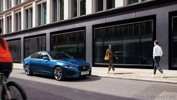 2022 Jaguar XF parked
