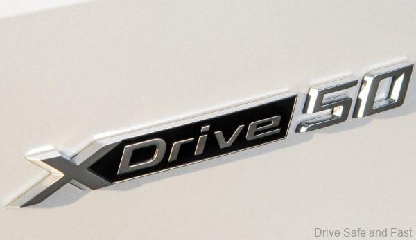 iX xDrive50 badge