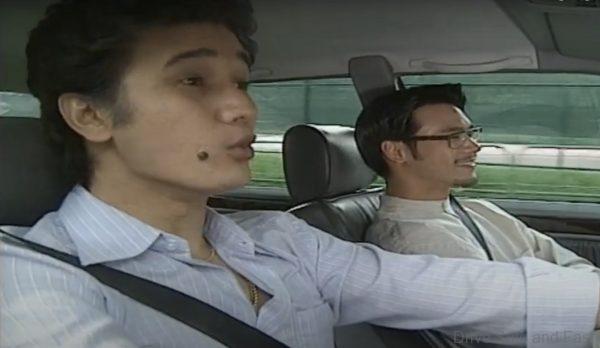 Gurmit Singh as Phua Chu Kang driving