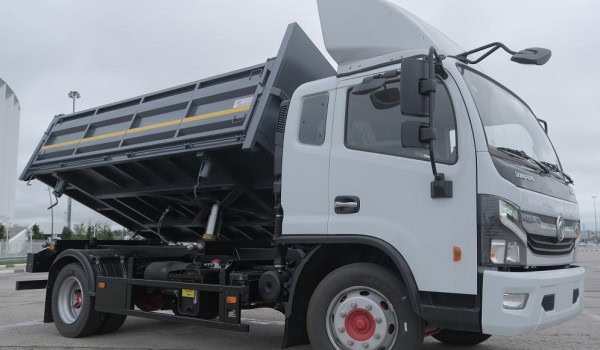 Самосвал 8 м³ (6 тонн) DongFeng C120 с трехсторонней разгрузкой