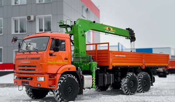 Бортовой автомобиль КАМАЗ 43118 с КМУ FG 716 HP