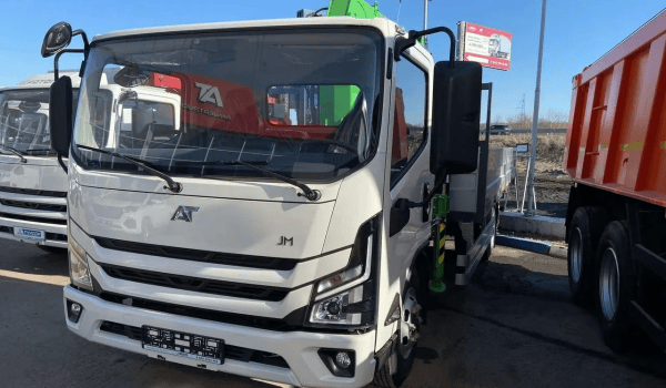 Бортовой автомобиль Ambertruck JM93 с КМУ FG 314