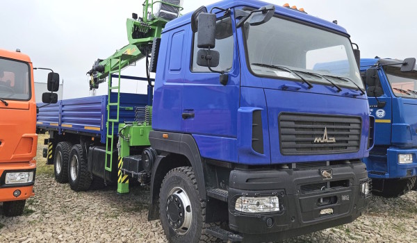 Бортовой автомобиль МАЗ 631228 с КМУ FG 716 НР