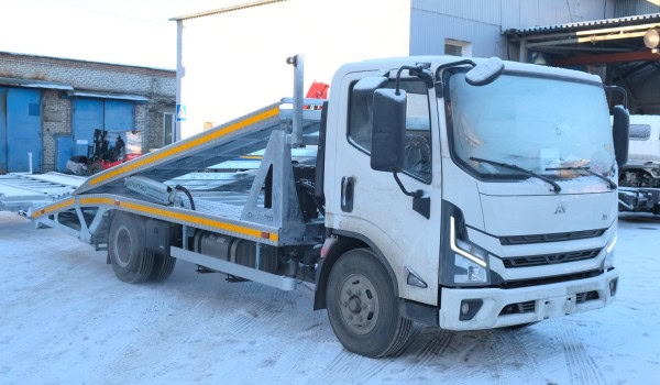 Эвакуатор-автовоз АмберТрак JMC N822 двухуровневый на 2 автомобиля