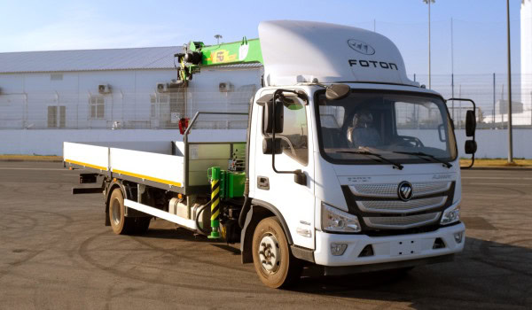 Бортовой автомобиль Foton S100 c КМУ FG 414