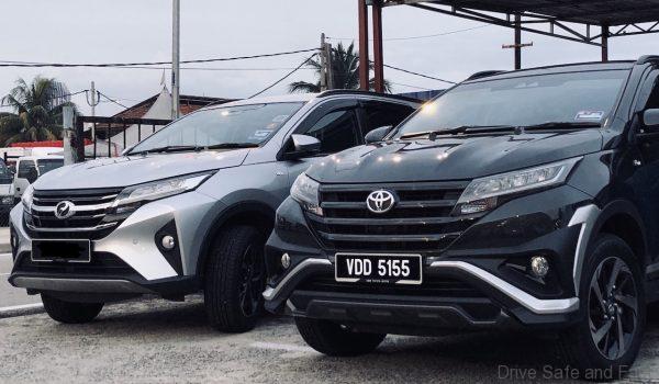 Toyota Rush 2019 vs Perodua Aruz 2019