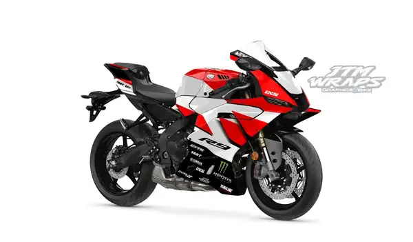 kit de adhesivos yamaha r9 70 aniversario