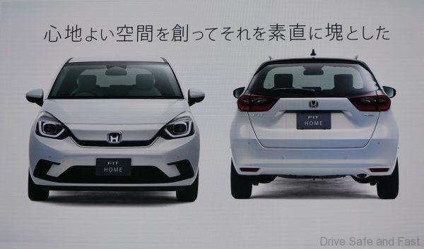2020 Honda Jazz Fit Front Back
